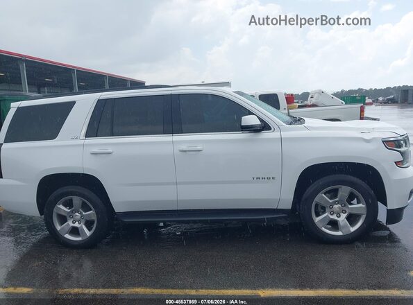 1GNSCBKC7JR395432 2018 CHEVROLET TAHOE White Rear interior view