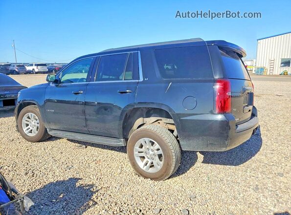 1GNSCBKC7LR118590 2020 CHEVROLET TAHOE Black Trasero izquierdo