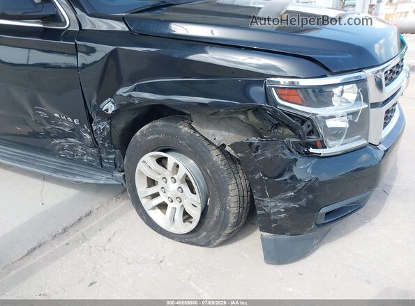 1GNSCBKC7LR309278 2020 CHEVROLET TAHOE Черный Вид спереди