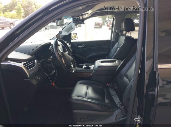 1GNSCBKC7LR309278 2020 CHEVROLET TAHOE Черный Вид салона спереди