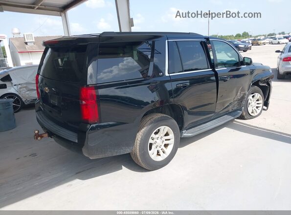 1GNSCBKC7LR309278 2020 CHEVROLET TAHOE Черный Задняя правая четверть