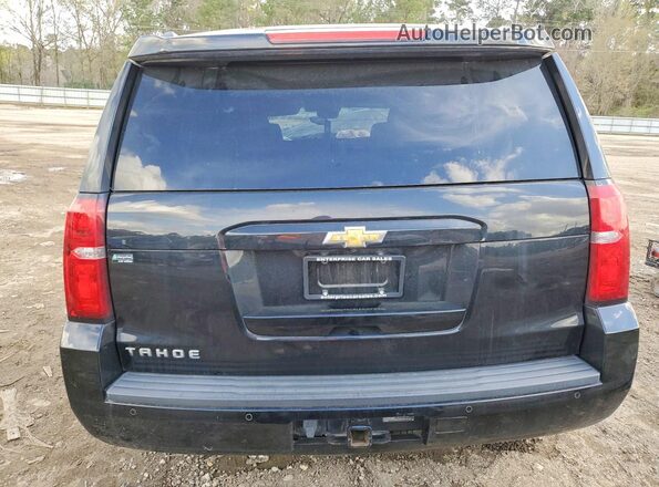 1GNSCBKC8GR324992 2016 CHEVROLET TAHOE Black Rear view