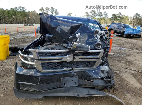 1GNSCBKC8GR324992 2016 CHEVROLET TAHOE Black Front view