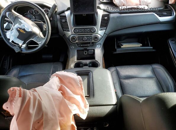1GNSCBKC8GR324992 2016 CHEVROLET TAHOE Black Dashboard view