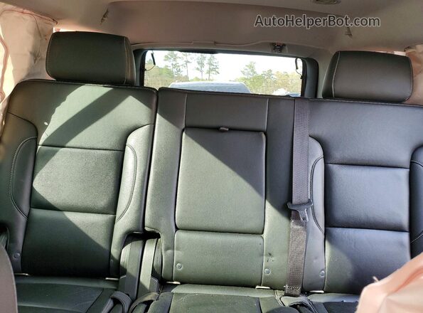 1GNSCBKC8GR324992 2016 CHEVROLET TAHOE Black Rear seats view