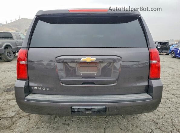 1GNSCBKC8GR384044 2016 CHEVROLET TAHOE Black Widok z tyłu