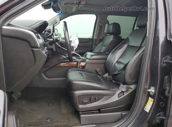 1GNSCBKC8GR384044 2016 CHEVROLET TAHOE Black Widok wnętrza z przodu