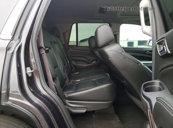 1GNSCBKC8GR384044 2016 CHEVROLET TAHOE Black Widok wnętrza z tyłu