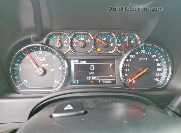 1GNSCBKC8GR384044 2016 CHEVROLET TAHOE Black Widok zestawu wskaźników