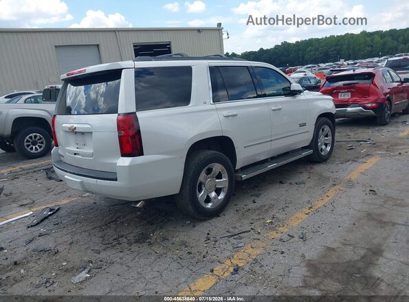1GNSCBKC8HR287878 2017 CHEVROLET TAHOE White Rear right