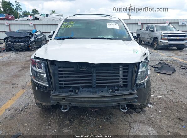 1GNSCBKC8HR287878 2017 CHEVROLET TAHOE White Rear interior view
