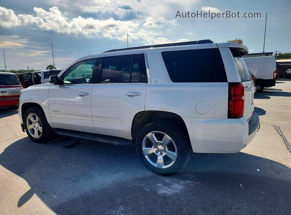 1GNSCBKC8JR151692 2018 CHEVROLET TAHOE White Rear left