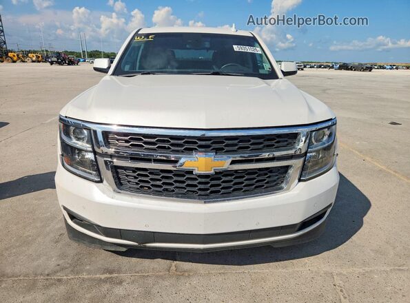 1GNSCBKC8JR151692 2018 CHEVROLET TAHOE White Front view