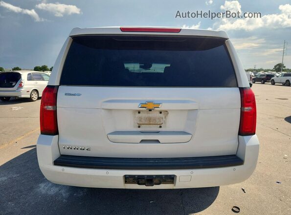 1GNSCBKC8JR151692 2018 CHEVROLET TAHOE White Rear view