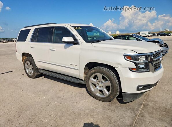 1GNSCBKC8JR151692 2018 CHEVROLET TAHOE White Front right