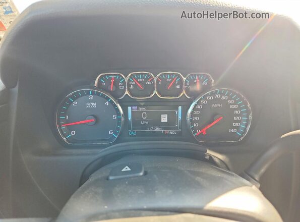 1GNSCBKC8JR151692 2018 CHEVROLET TAHOE White Instrument cluster view