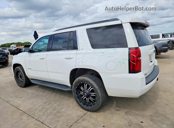 1GNSCBKC8JR335126 2018 CHEVROLET TAHOE White Tył lewy