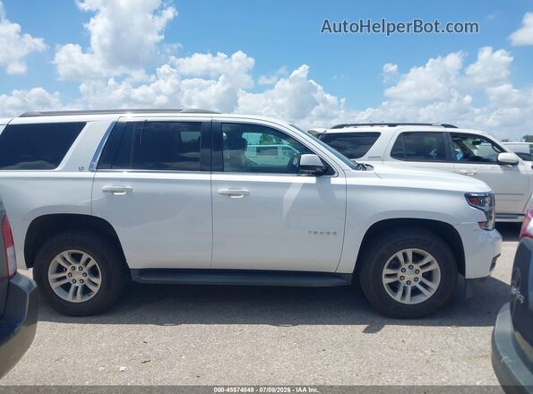 1GNSCBKC8KR180188 2019 CHEVROLET TAHOE Белый Вид задней части салона