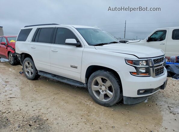 1GNSCBKC8LR129789 2020 CHEVROLET TAHOE White წინა მარჯვენა