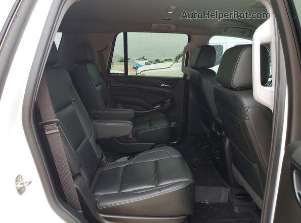 1GNSCBKC8LR129789 2020 CHEVROLET TAHOE White უკანა სალონის ხედი
