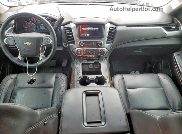 1GNSCBKC8LR129789 2020 CHEVROLET TAHOE White წინა პანელის ხედი