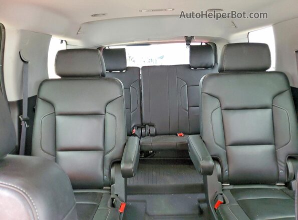 1GNSCBKC8LR129789 2020 CHEVROLET TAHOE White უკანა სავარძლების ხედი