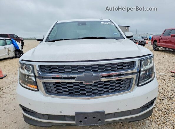 1GNSCBKC8LR129789 2020 CHEVROLET TAHOE White წინა ხედი