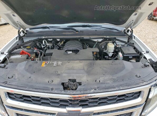 1GNSCBKC8LR129789 2020 CHEVROLET TAHOE White ძრავის განყოფილების ხედი