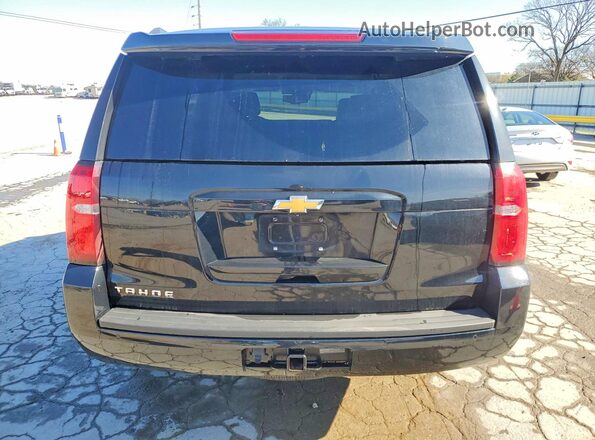 1GNSCBKC8LR149797 2020 CHEVROLET TAHOE Black უკანა ხედი
