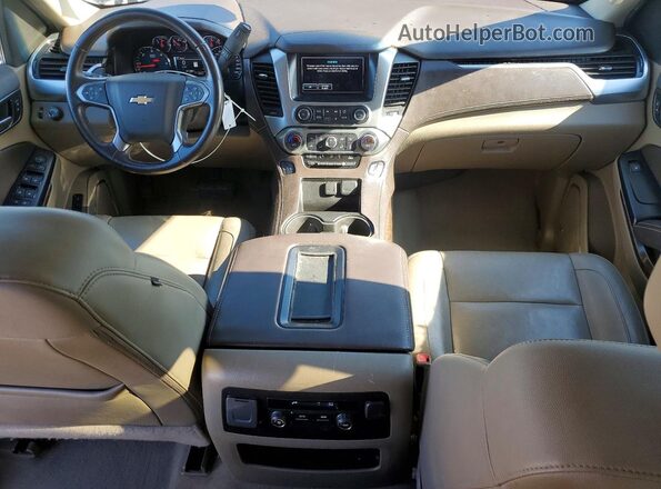 1GNSCBKC8LR149797 2020 CHEVROLET TAHOE Black წინა პანელის ხედი