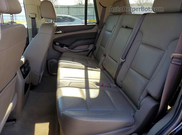 1GNSCBKC8LR149797 2020 CHEVROLET TAHOE Black უკანა სალონის ხედი