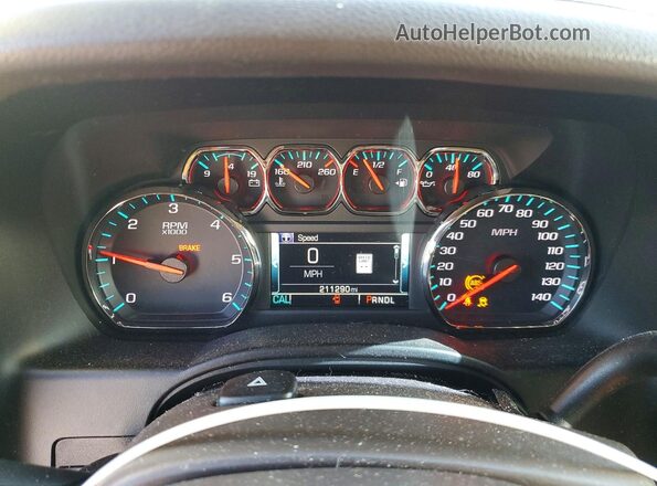 1GNSCBKC8LR149797 2020 CHEVROLET TAHOE Black ხელსაწყოთა პანელის ხედი