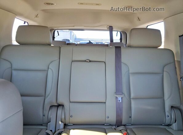 1GNSCBKC8LR149797 2020 CHEVROLET TAHOE Black უკანა სავარძლების ხედი