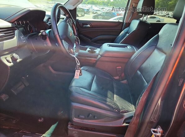 1GNSCBKC9GR221662 2016 CHEVROLET TAHOE Charcoal Widok wnętrza z przodu