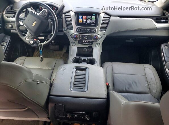 1GNSCBKC9HR228824 2017 CHEVROLET TAHOE Синий Вид панели приборов