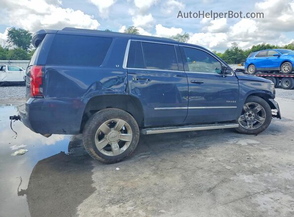 1GNSCBKC9HR228824 2017 CHEVROLET TAHOE Синий Задняя правая четверть