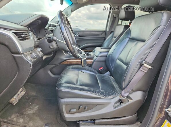 1GNSCBKCXGR125734 2016 CHEVROLET TAHOE Black წინა სალონის ხედი