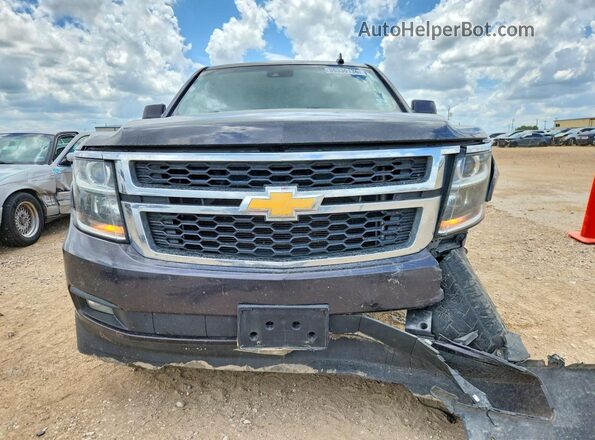 1GNSCBKCXGR125734 2016 CHEVROLET TAHOE Black წინა ხედი