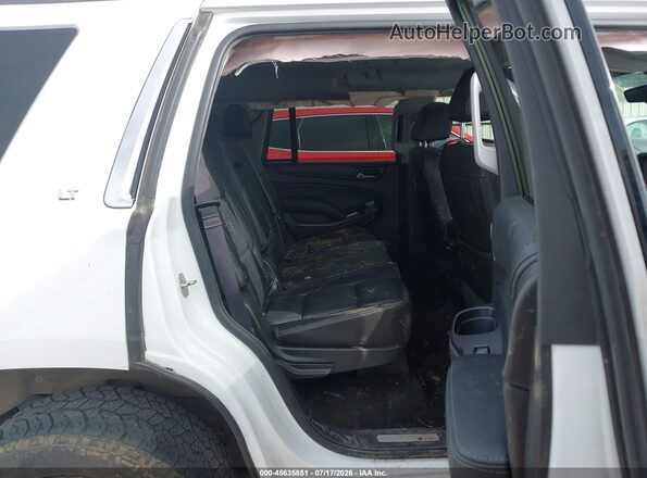 1GNSCBKCXGR132635 2016 CHEVROLET TAHOE White VIN კოდის სტიკერის ხედი