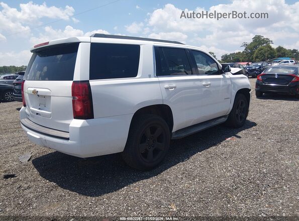 1GNSCBKCXGR255593 2016 CHEVROLET TAHOE White Հետևի աջ