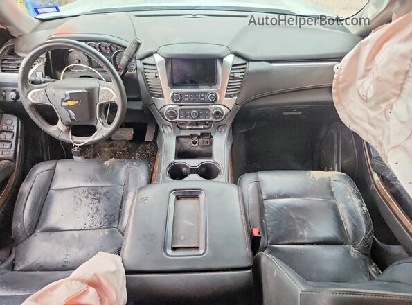 1GNSCBKCXGR460217 2016 CHEVROLET TAHOE Серебряный Вид панели приборов