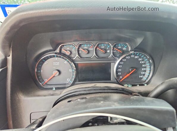 1GNSCBKCXGR460217 2016 CHEVROLET TAHOE Серебряный Вид щитка приборов