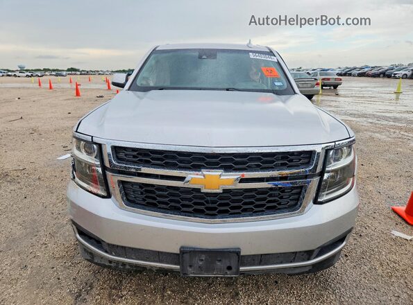 1GNSCBKCXGR460217 2016 CHEVROLET TAHOE Серебряный Вид спереди