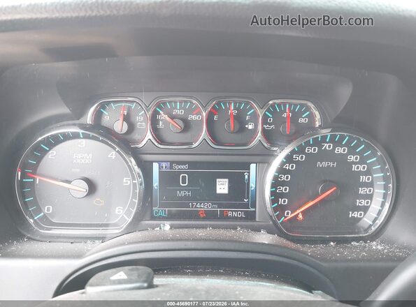 1GNSCBKCXHR131440 2017 CHEVROLET TAHOE Серебряный Вид задних сидений