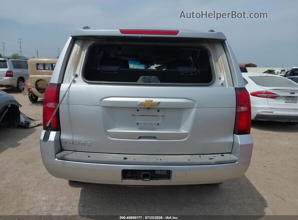 1GNSCBKCXHR131440 2017 CHEVROLET TAHOE Серебряный 