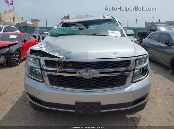 1GNSCBKCXHR131440 2017 CHEVROLET TAHOE Серебряный Вид щитка приборов
