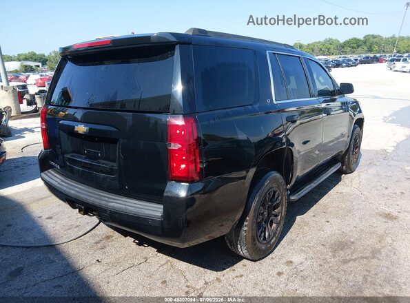 1GNSCBKCXJR247646 2018 CHEVROLET TAHOE Black Tył prawy