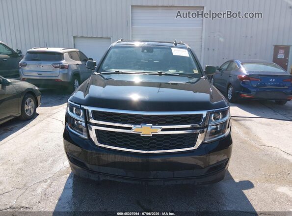 1GNSCBKCXJR247646 2018 CHEVROLET TAHOE Black Widok zestawu wskaźników