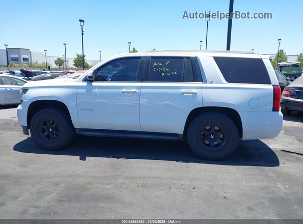 1GNSCBKCXJR353272 2018 CHEVROLET TAHOE White Widok wnętrza 360 stopni