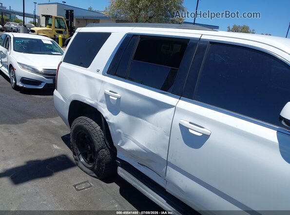 1GNSCBKCXJR353272 2018 CHEVROLET TAHOE White Widok z przodu